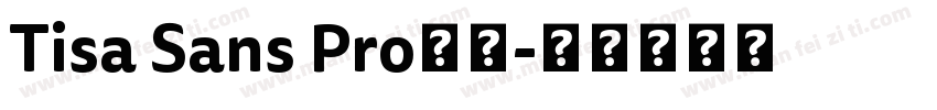 Tisa Sans Pro字体字体转换